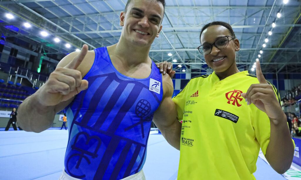 Caio Souza, de Volta Redonda, brilha no brasileiro de ginástica