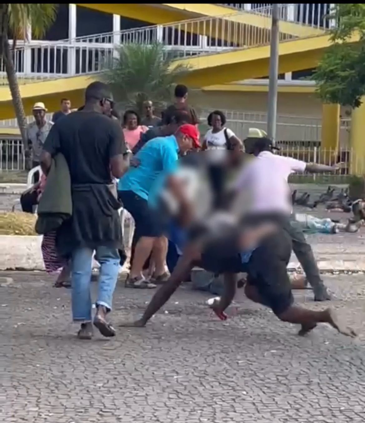 Vídeo mostra briga entre moradores de ruas em Volta Redonda - Tribuna Sul  Fluminense