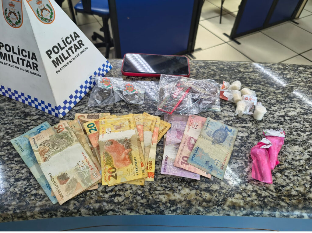 Homem é preso por tráfico de drogas em Porto Real