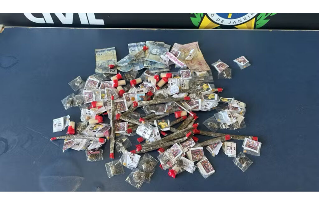 Fornecedor de drogas é preso em Angra dos Reis