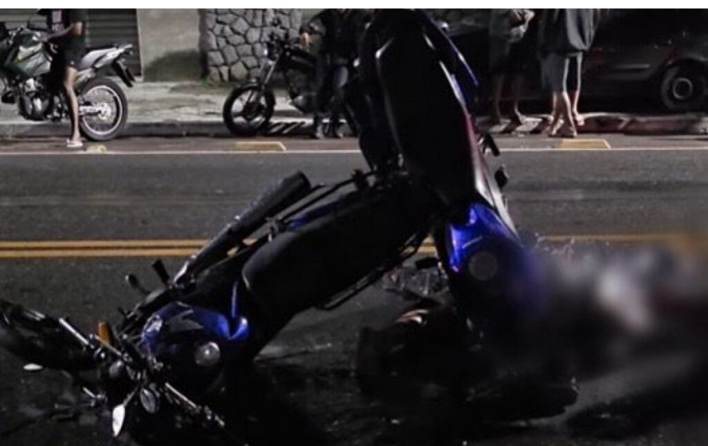 Colisão entre duas motos deixa um morto e feridos