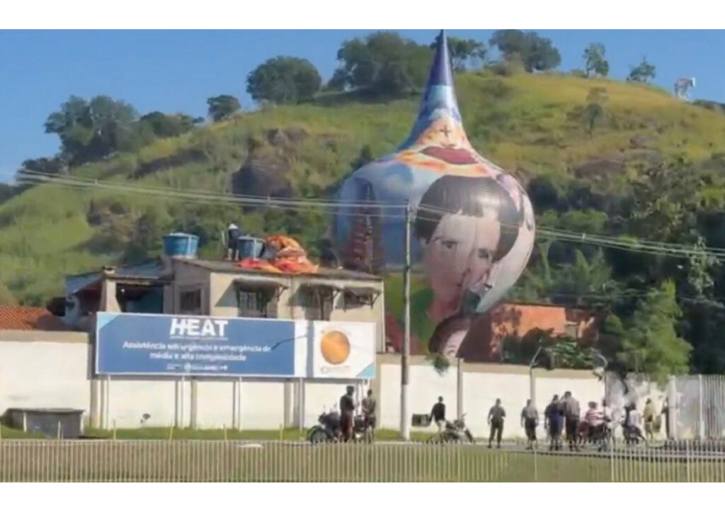 cai em hospital e provoca pânico em São Gonçalo