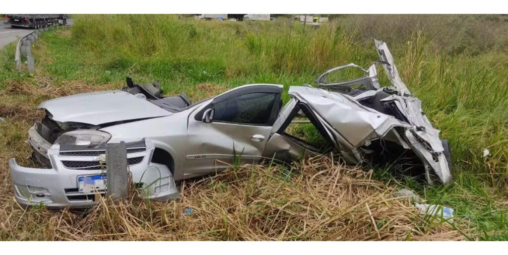 Acidente deixa homem ferido na BR-393, em Barra do Piraí