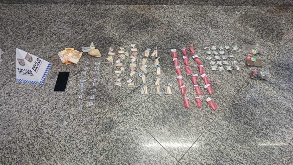 Mulher é preso por tráfico de drogas em Porto Real
