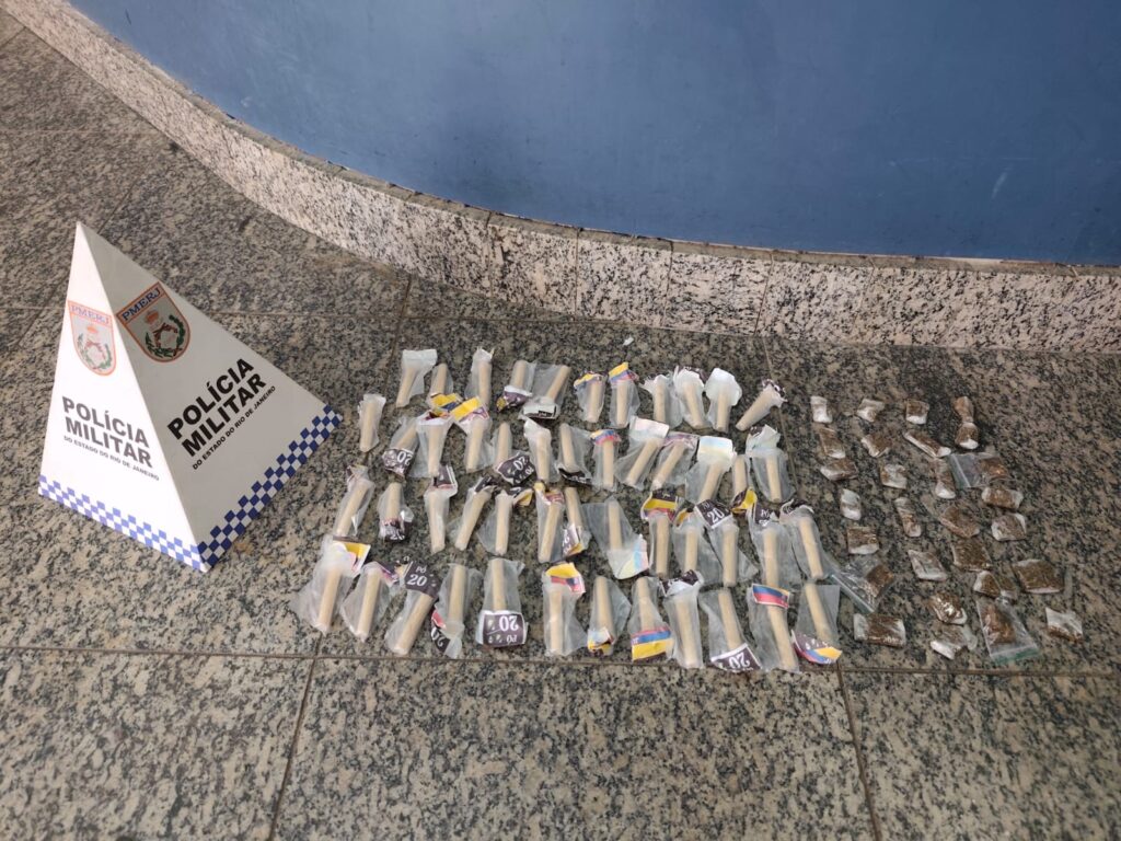 Homem é preso por tráfico de drogas em Itatiaia