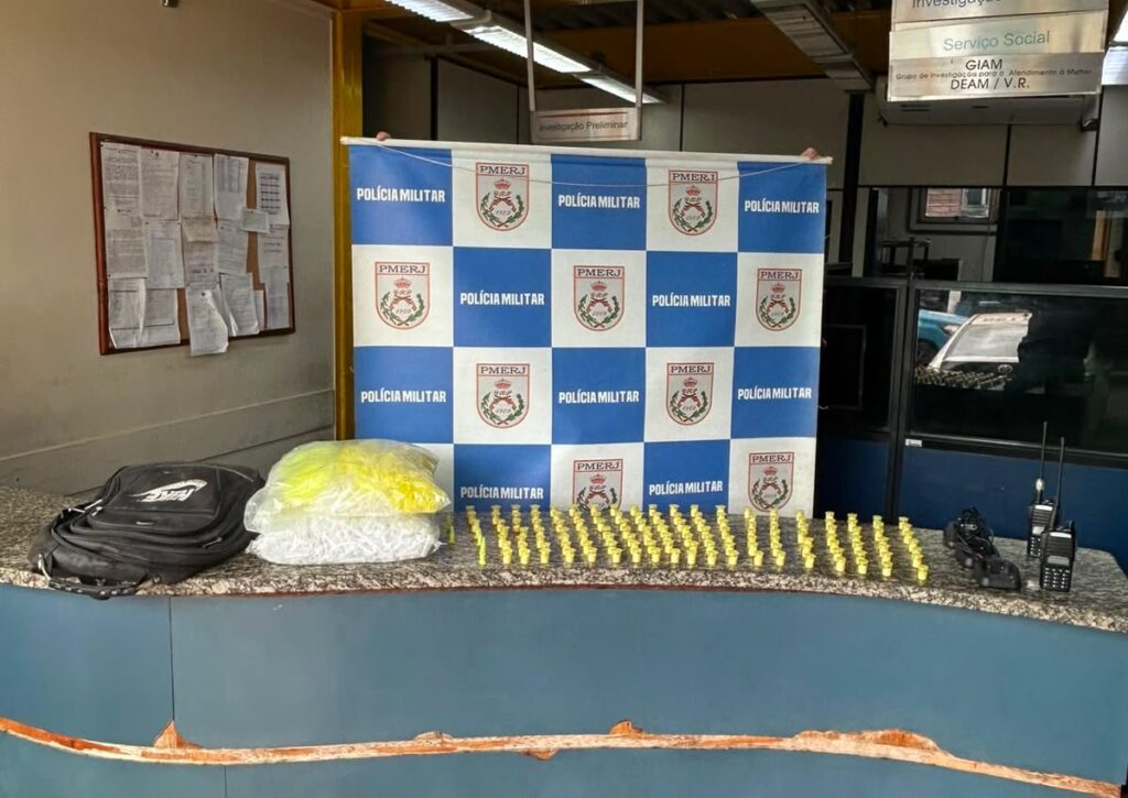 BM: Polícia civil e militar prenderam homem por tráfico de drogas