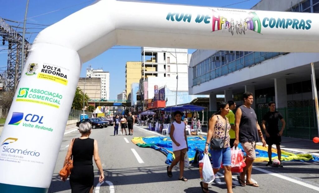 Próxima Rua das Compras, em Volta Redonda, será na Amaral Peixoto