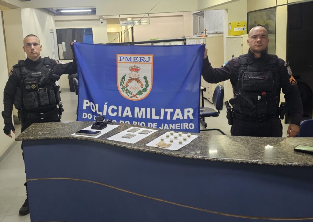 Traficante do CV é preso com drogas em Angra dos Reis