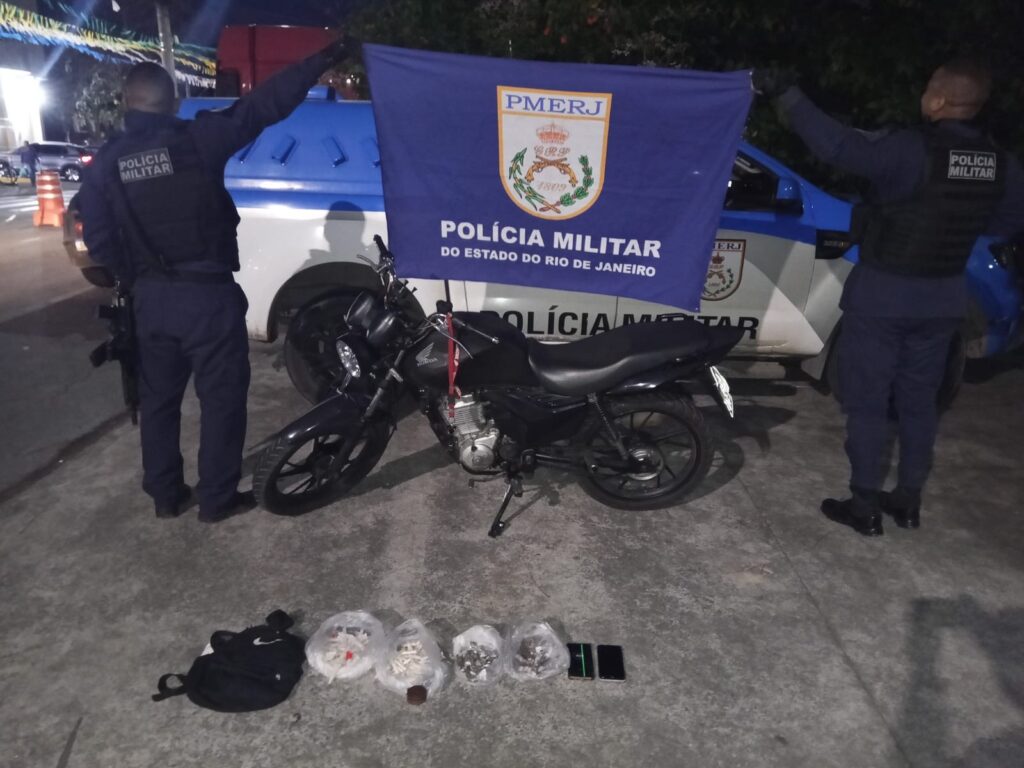 Dois homens são presos por tráfico e associação para o tráfico em Itatiaia