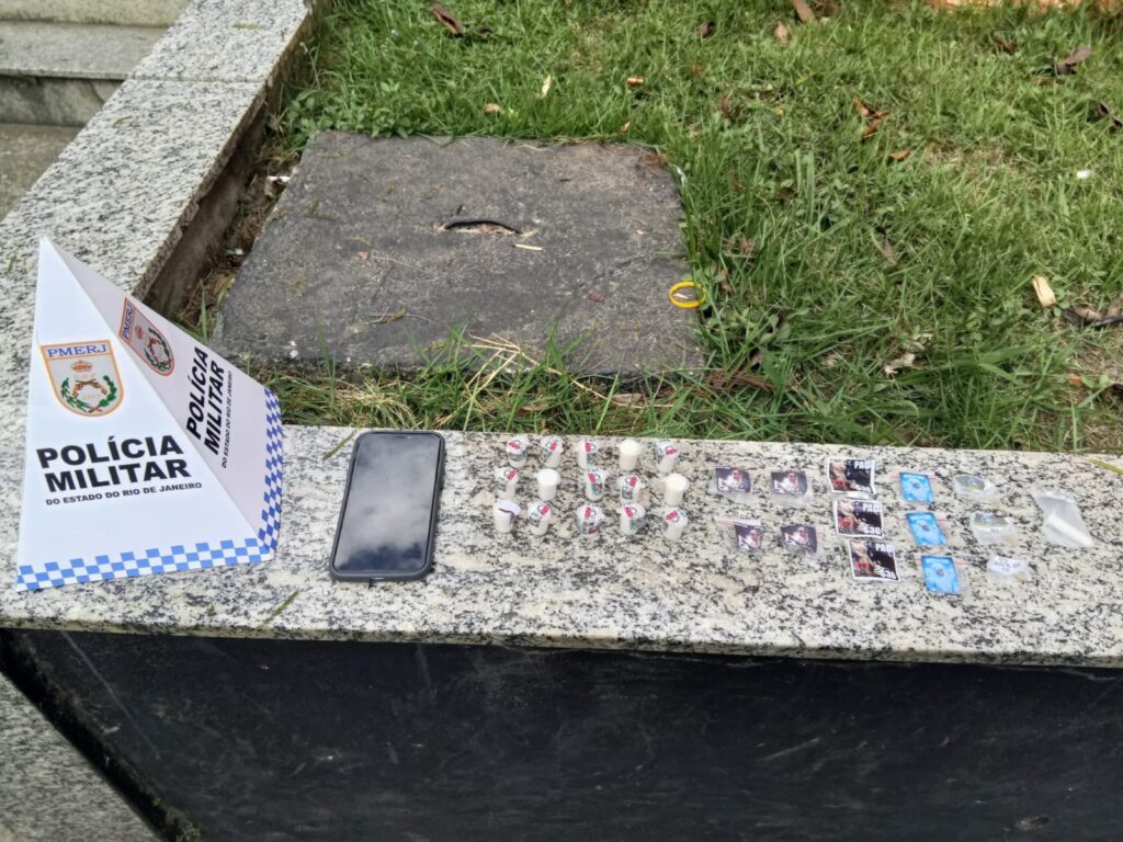 Após tiroteio, homem é preso por tráfico em Resende
