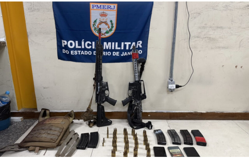 Suspeito é baleado em confronto com o Bope