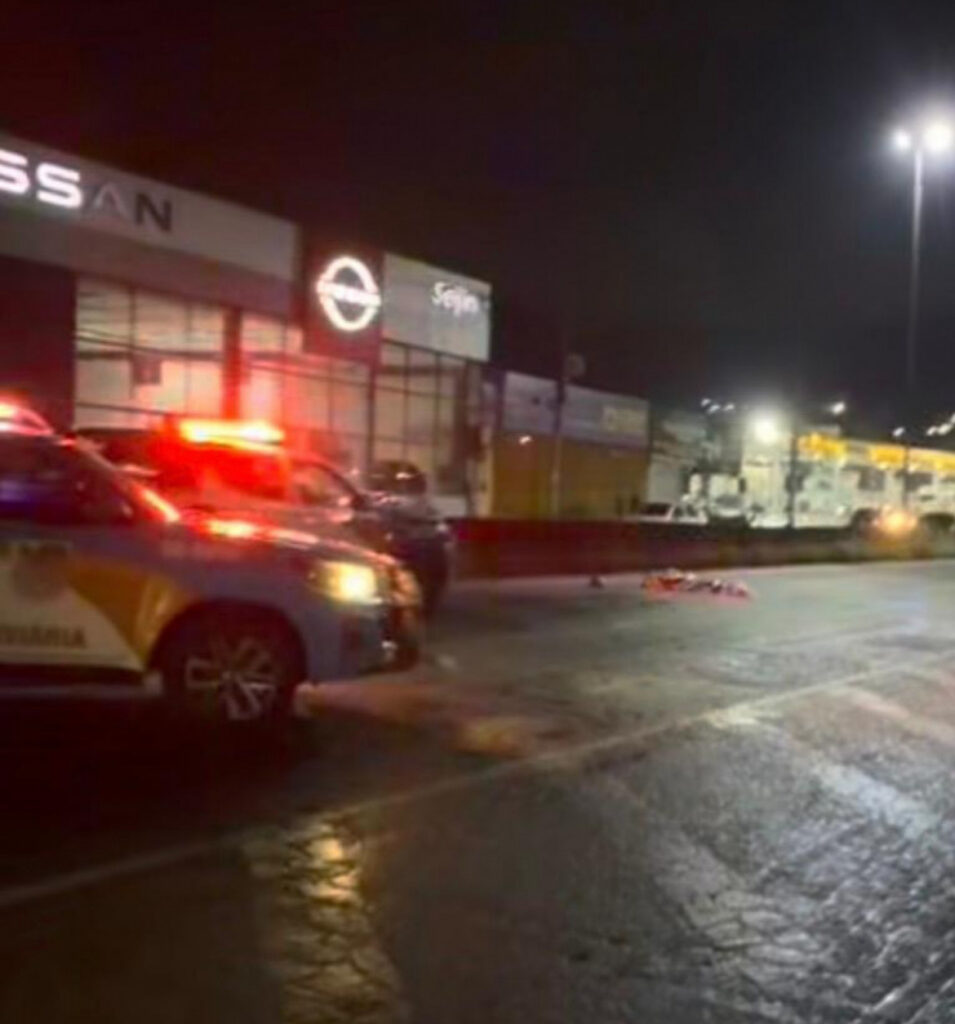 Idosa morre atropelada por viatura da PM