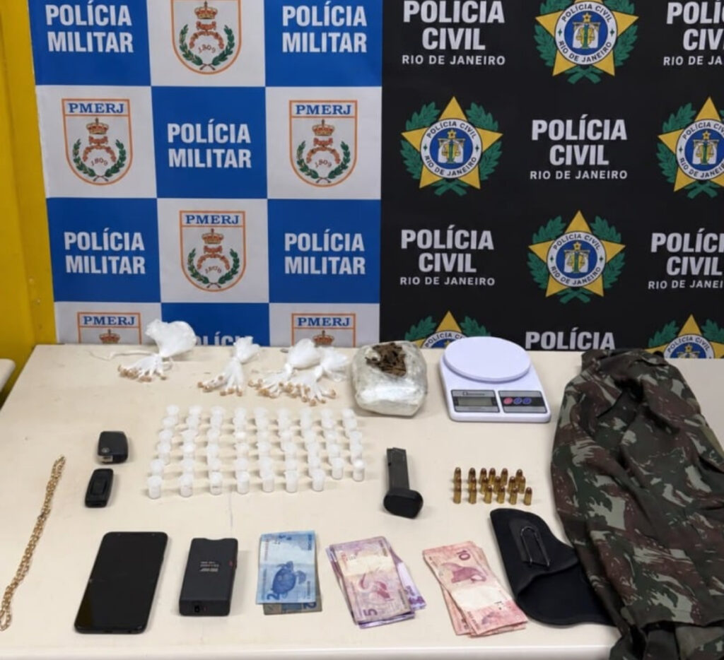 Dupla é presa por tráfico de drogas em Barra Mansa